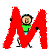 m
